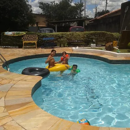 Estacao Brotense - Casa Com Piscina E Fogueira Exclusiva Brotas Exterior foto